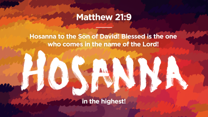 Matthew 21:9