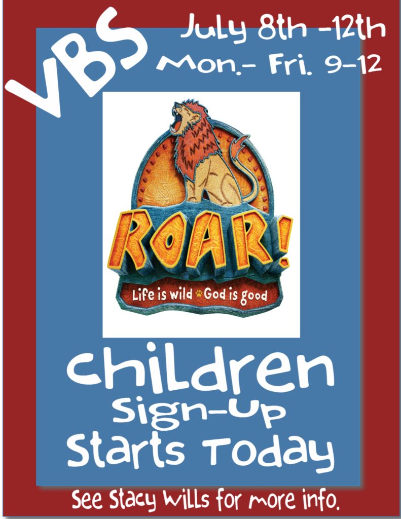 VBS Registration Now Open