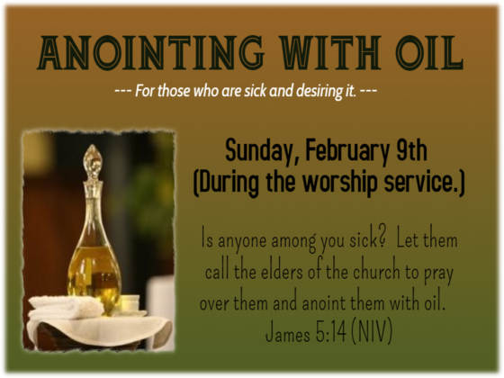 Anointing with Oil