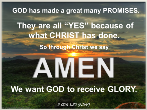 GOD’S PROMISES: Hope