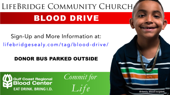 DONATE BLOOD at LIFEBRIDGE – June 15