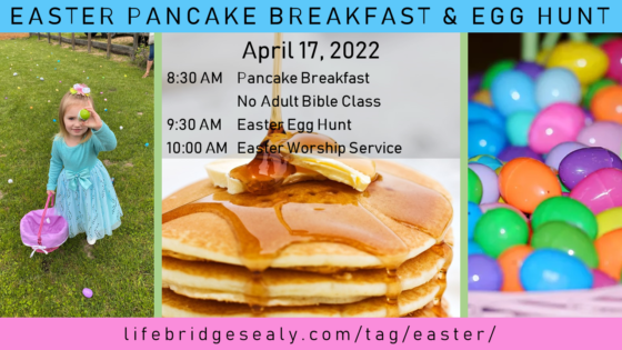 EASTER Pancake Breakfast & Egg Hunt!