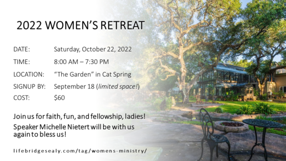 Women’s Retreat – 2022