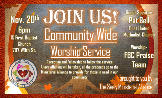 Community Thanksgiving Worship Service