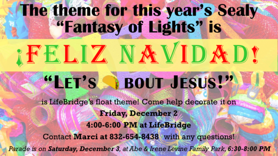 “Let’s Taco Bout Jesus!” at the Festival of Lights