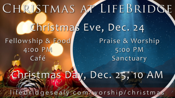 Christmas — Food, Fellowship, Worship!
