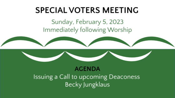 SPECIAL VOTERS’ MEETING