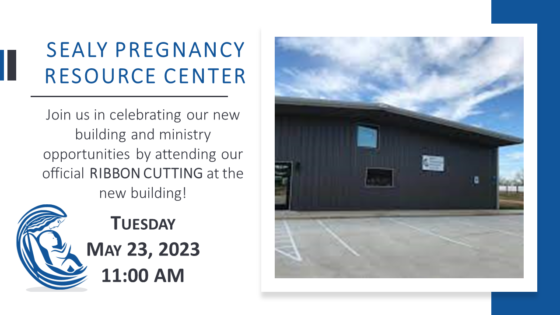 “RIBBON CUTTING” for the Pregnancy Center