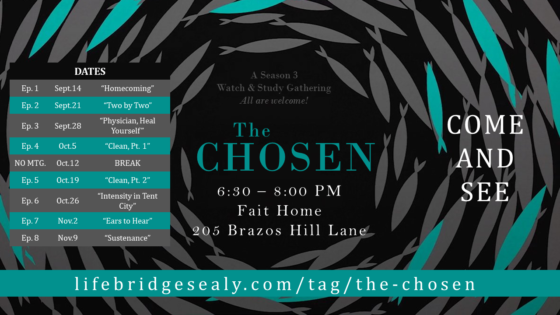 The CHOSEN — Season 3 Watch & Study