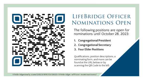 2023 LifeBridge Officer Nominations
