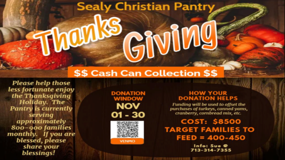 Help Feed People for Thanksgiving!