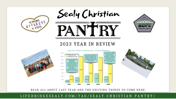 Sealy Christian Pantry – 2023 Year in Review