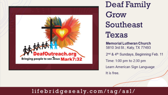 Free ASL Class in Katy!