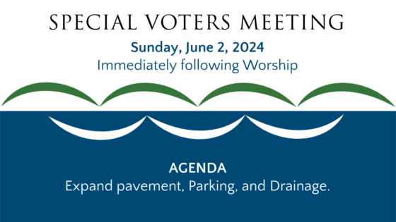 SPECIAL VOTERS’ MEETING – June 2, 2024