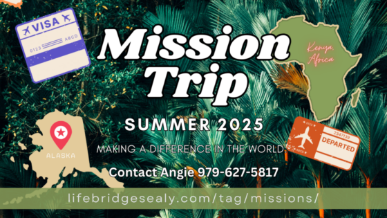 2025 Mission Opportunities