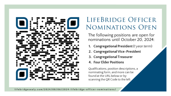 2024 LifeBridge Officer Nominations
