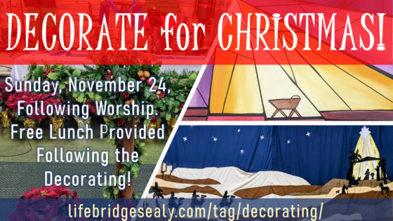 Christmas Decorating!