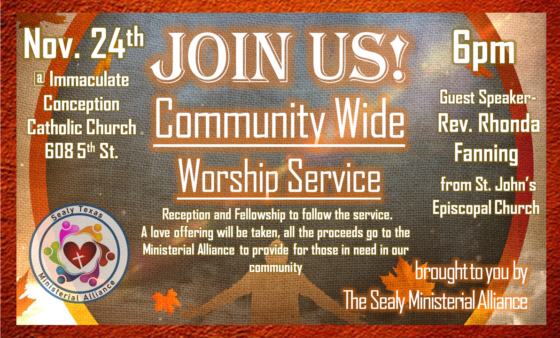 Community Thanksgiving Worship Service
