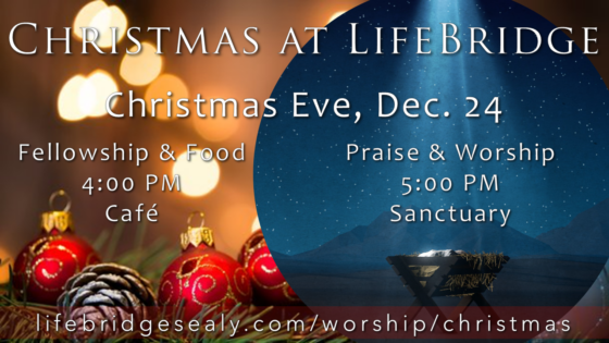 Christmas — Food, Fellowship, Worship!