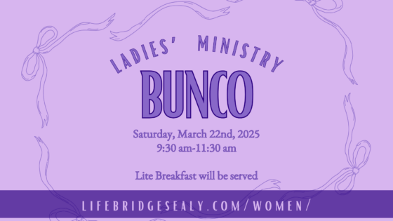BUNCO, LADIES!