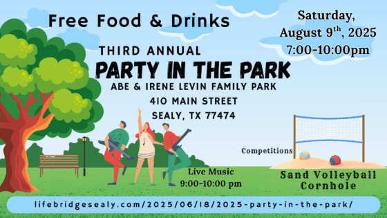 2025 Sealy Party in the Park!