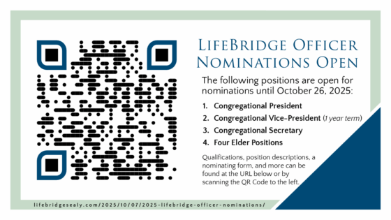 2025 LifeBridge Officer Nominations