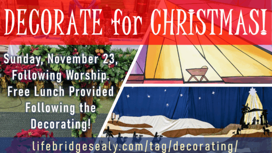 Christmas Decorating!